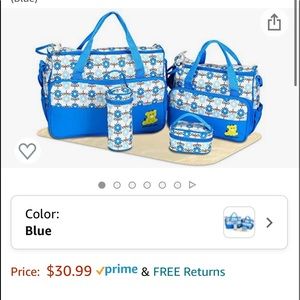 Baby diaper bag like new